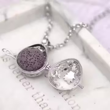 花精靈×薰香火山石×長項鍊