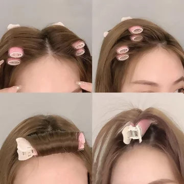 瀏海髮頂蓬髮神器×二套件髮卷夾組×共二色.avif