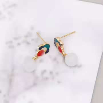 古典祥雲×吊墜耳環