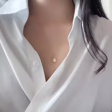 金珠&times;鎖骨項鍊