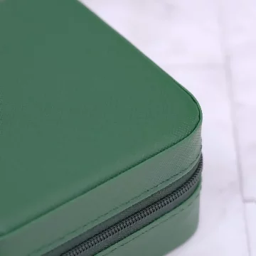 細紋皮革×拉鍊飾品盒×深綠.avif