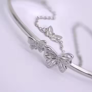 蝴蝶雙飛×雙層手鍊