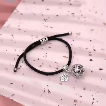 心花怒放&times;薰香火山石&times;可調節拉繩手鍊&times;共二色