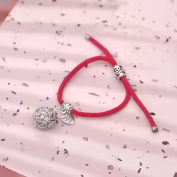 珊瑚之心&times;薰香火山石&times;可調節拉繩手鍊&times;共二色