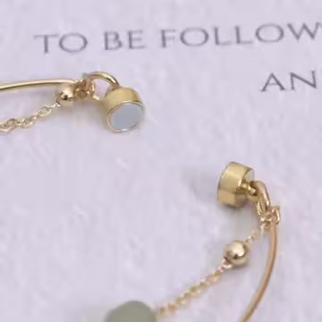 雙層古典圓珠×磁吸手環