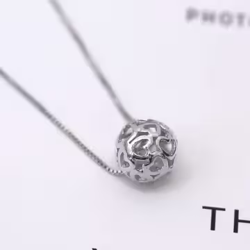 925銀飾×魔幻心球×鎖骨項鍊