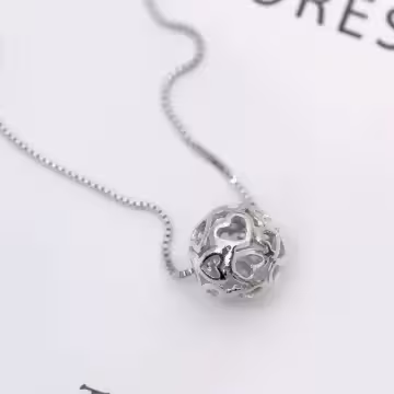 925銀飾×魔幻心球×鎖骨項鍊
