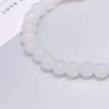 福氣相蓮&times;固定式串珠手鍊