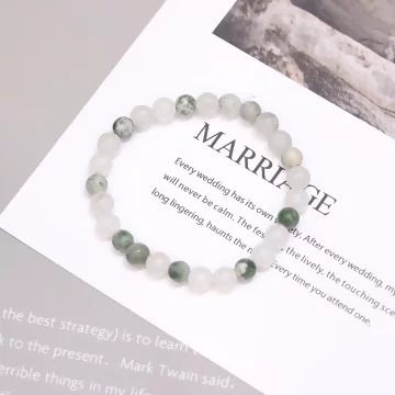 黛綠樹紋石水晶拉繩×二套件串珠手鍊組.avif