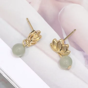 金蓮花綠珠×吊墜耳環.avif