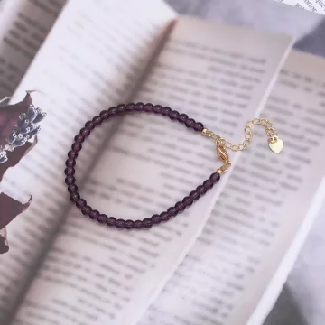 紫蘿蘭×水晶手鍊.avif