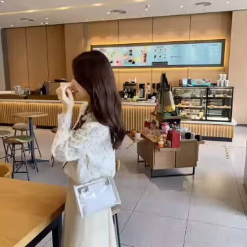 雙層可拆透明提把×鍊條斜背包×粉紅