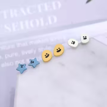 小豆子笑嘻嘻×三套件耳環組