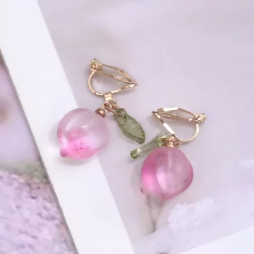 晶透水蜜桃×三角耳夾.avif