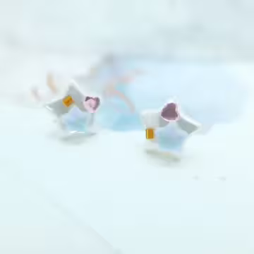 夏日多巴胺五角星×耳環