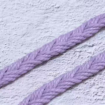 單色結辮編織×手機斜背雙勾掛繩×紫色