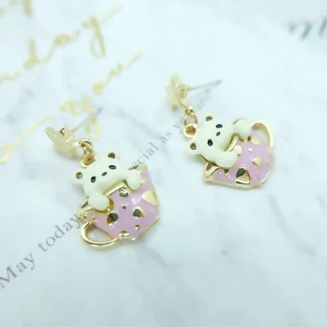杯緣小白熊×吊墜耳環.avif