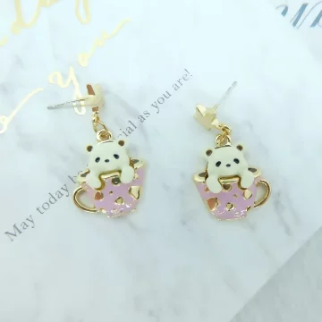 杯緣小白熊×吊墜耳環.avif