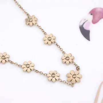 316鋼飾×小雛菊×手鍊×金色.avif