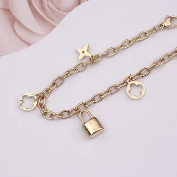 316鋼飾×小花朵 ×手鍊×玫瑰金.avif