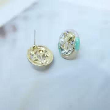 鬱金香花園×耳環 