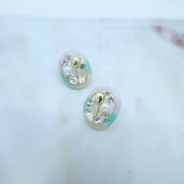 鬱金香花園×耳環 