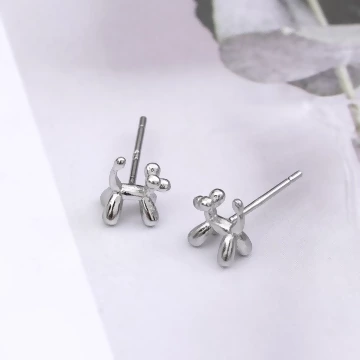 925銀針×氣球狗狗×耳環.avif