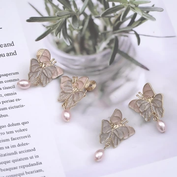 蝶入花間×吊墜耳環 .avif