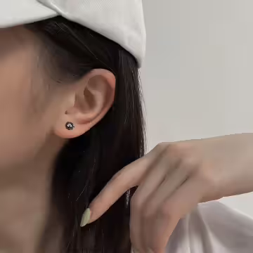 煤碳家族×三套件耳環組 