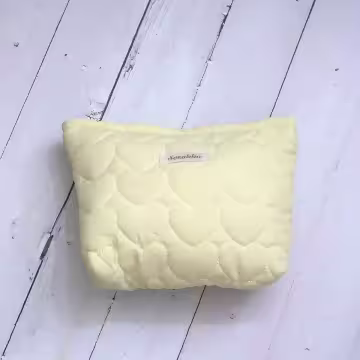 糖果愛心包&times;化妝包&times;黃色