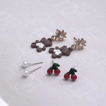 櫻桃小熊×三套件耳環組.avif
