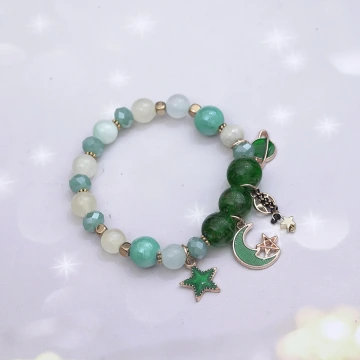 星月歡樂星球×固定式串珠手鍊×共三色.avif