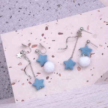 冰天雪地霧霾藍星×吊墜耳環.avif