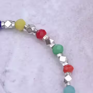 笑臉多巴胺×固定式串珠手鍊