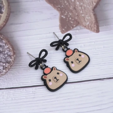 可愛水豚君×吊墜耳環×共二色.avif