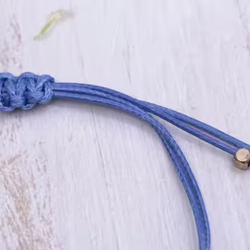 事業御守貓×拉繩手鍊×藍