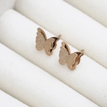 316鋼飾×雙層磨砂蝴蝶×耳釘.avif