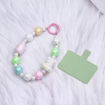 小熊寶貝奶瓶×手機腕帶掛繩×彩色