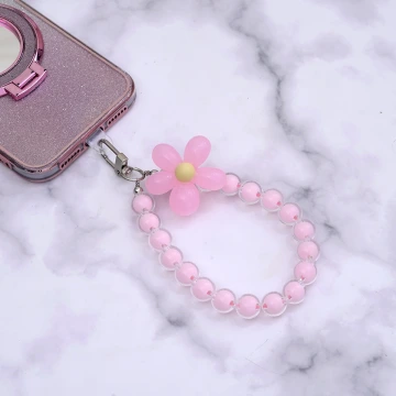 果凍小花朵×手機手提吊飾掛繩×粉紅.avif