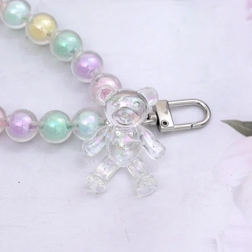 彩色小熊串珠×手機手提吊飾掛繩.avif