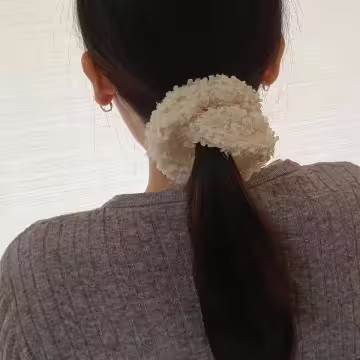 仙女碎花蕾絲&times;大腸圈髮束&times;共二色