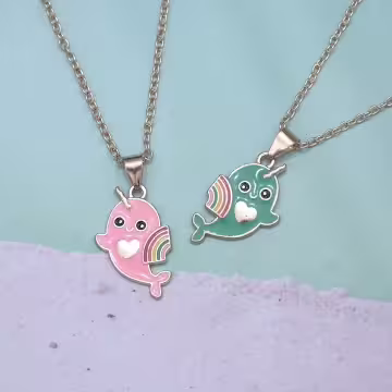 友情是一道彩虹×閨蜜姐妹情侶項鍊組