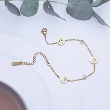 316鋼飾×小花朵 ×手鍊×玫瑰金.avif