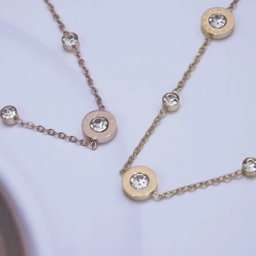 316鋼飾×小花朵 ×手鍊×玫瑰金.avif