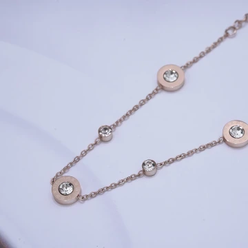 316鋼飾×小花朵 ×手鍊×玫瑰金.avif