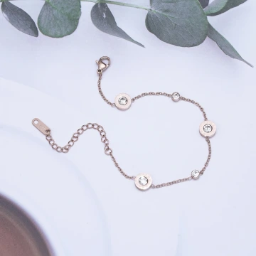 316鋼飾×小花朵 ×手鍊×玫瑰金.avif