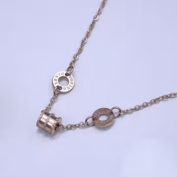 316鋼飾×羅馬數字小蠻腰 ×手鍊×玫瑰金