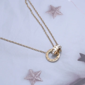 316鋼飾×小花朵 ×手鍊×玫瑰金.avif