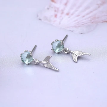 925銀針×藍水滴人魚尾巴×耳環.avif