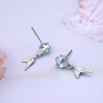 925銀針×藍水滴人魚尾巴×耳環.avif